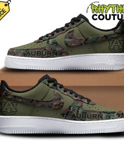 Auburn Tigers Military Appreciation Green Camo Air Force 1 Sneaker