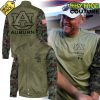 Auburn Tigers Military Appreciation Green Camo Bomber Jacket