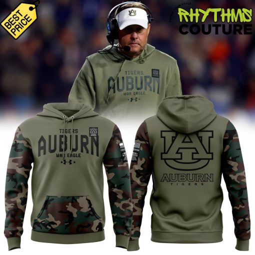 Auburn Tigers Military Appreciation War Eagle Camo Hoodie