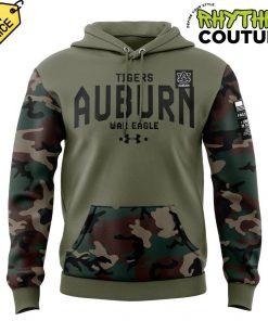 Auburn Tigers Military Appreciation War Eagle Camo Hoodie