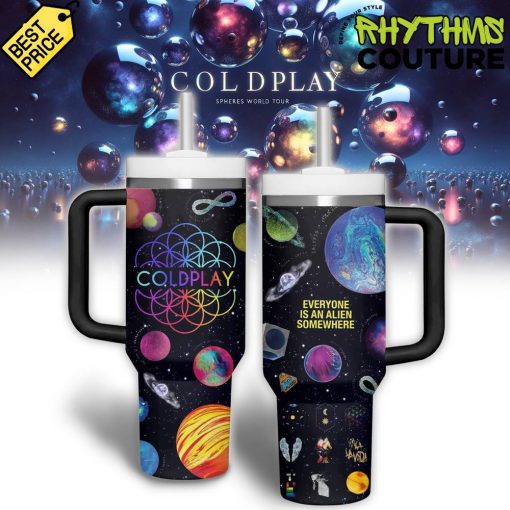 Coldplay Spheres World Tour Stanley Tumbler