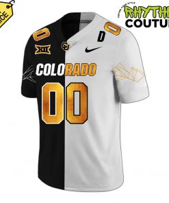 Colorado Buffaloes Black x White Limited Edition Football Jersey