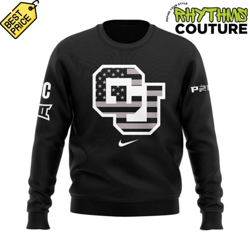 Colorado Buffaloes Salute to Service Camo Black Sweatshirt