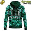 Hawaii Rainbow Warriors Basketball Green Hoodie