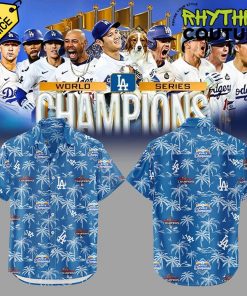 Los Angeles Dodgers 2024 World Series Champions Hawaiian Shirt