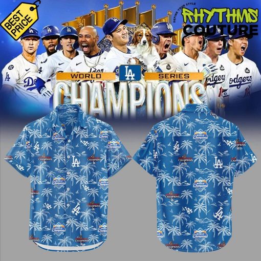 Los Angeles Dodgers 2024 World Series Champions Hawaiian Shirt