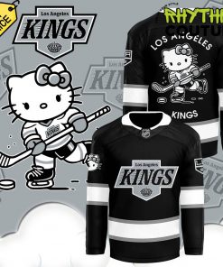 Los Angeles Kings x Hello Kitty 50th Anniversary Limited Edition Black Jersey