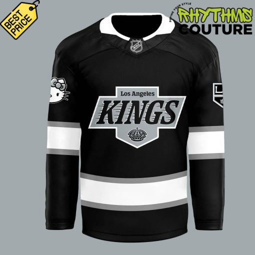 Los Angeles Kings x Hello Kitty 50th Anniversary Limited Edition Black Jersey