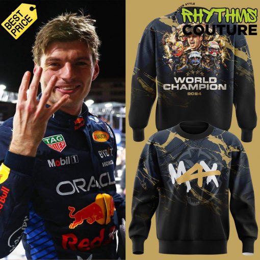 Max Verstappen World Champion 2024 Graphic Sweatshirt