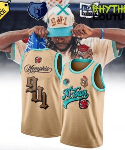 Memphis Grizzlies x 191 Collabs Presented by Hennessy Basketball Jersey