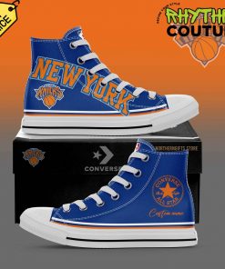 New York Knicks Personalized Canvas Shoes