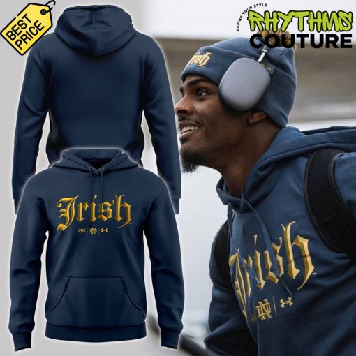 Notre Dame Fighting Irish Football Shamrock Series Hoodie