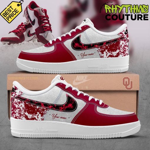 Oklahoma Sooners Football Special Edition Air Force 1 Sneaker