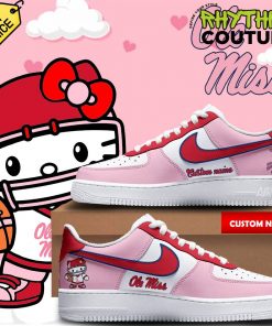 Ole Miss Rebels x Hello Kitty Special Edition Air Force 1 Sneaker