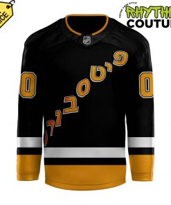 Pittsburgh Penguins x Jewish Heritage Night 2024 Special Edition Hockey Jersey