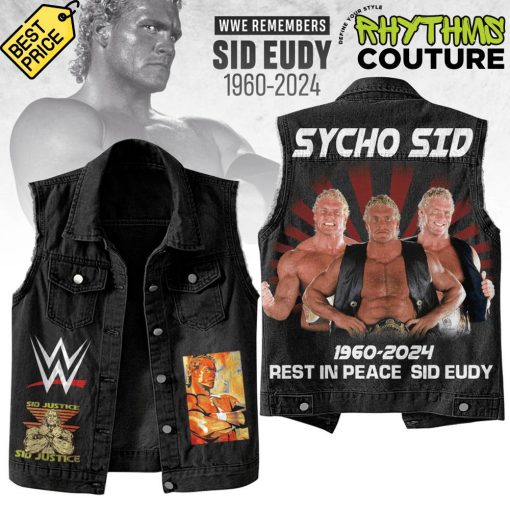 Sid Eudy WWE Remember Sleeveless Denim Vest