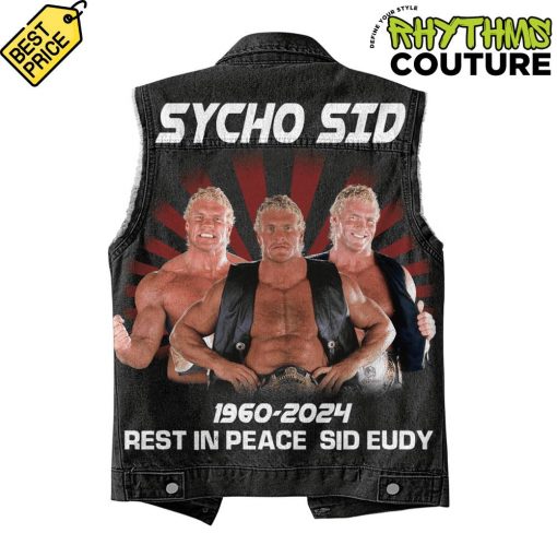 Sid Eudy WWE Remember Sleeveless Denim Vest