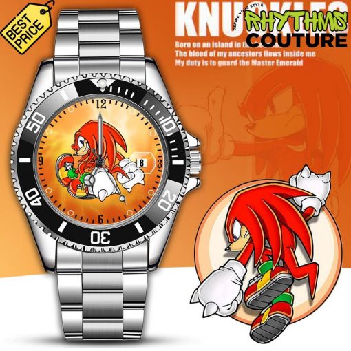 Sonic 3 The Movie Knuckles Special Stainless Steel Watch