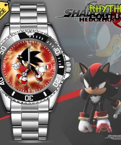 Sonic 3 The Movie Shadow Special Stainless Steel Watch