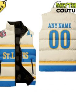 St. Louis Blues NHL 2025 Winter Classic Sleeveless Puffer Jacket