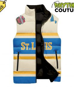 St. Louis Blues NHL 2025 Winter Classic Sleeveless Puffer Jacket