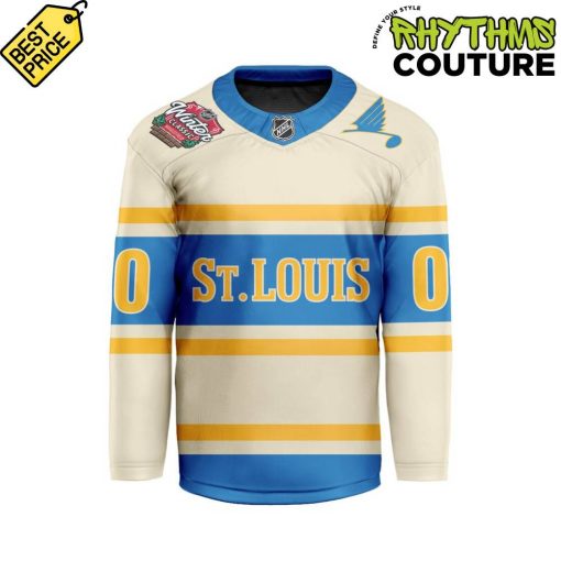 St. Louis Blues NHL 2025 Winter Classic Special Edition Hockey Jersey