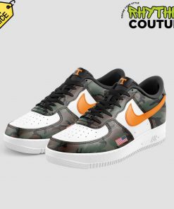 Tennessee Volunteers Salute To Service Green Camo Air Force 1 Shoes