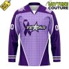 Texas Stars Hockey Fighting Cancer 2024 Purple Jersey