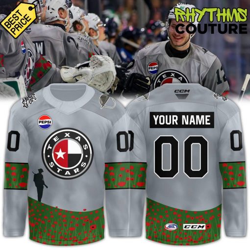 Texas Stars x Military Appreciation Special Edition Hockey Jersey