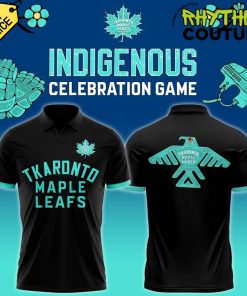 Toronto Maple Leafs 2024 Indigenous Heritage Night Polo Shirt