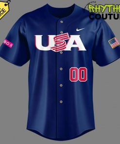 USA Baseball WBSC Navy Jersey