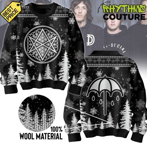 Bring Me The Horizon Black Ugly Christmas Sweater