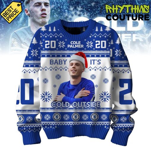 Cole Palmer Cold Outside Ugly Christmas Sweater