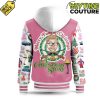 A Christmas Story Pink Hooded Baseball Jacket