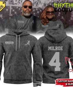 Alabama Crimson Tide Honors Military Personnel Grey Hoodie