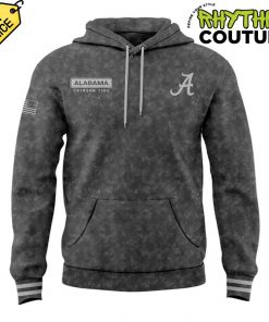 Alabama Crimson Tide Honors Military Personnel Grey Hoodie