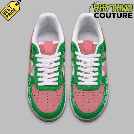 Alpha Kappa Alpha Green Air Force 1 Sneaker