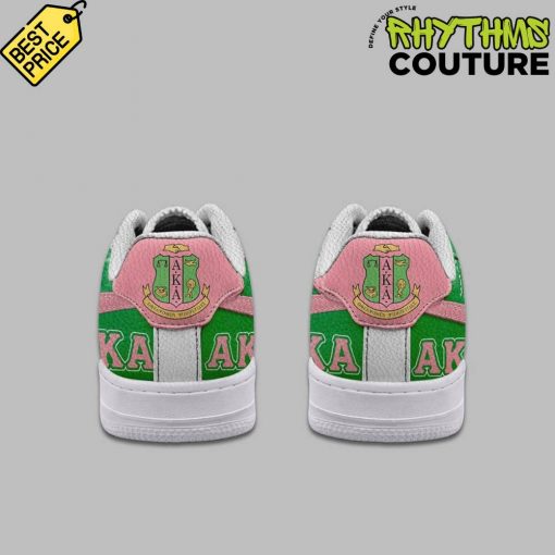 Alpha Kappa Alpha Green Air Force 1 Sneaker