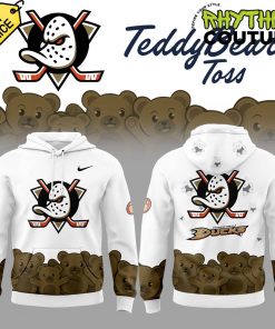 Anaheim Ducks x Teddy Bear Toss Special Edition Hoodie