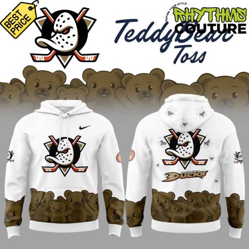 Anaheim Ducks x Teddy Bear Toss Special Edition Hoodie