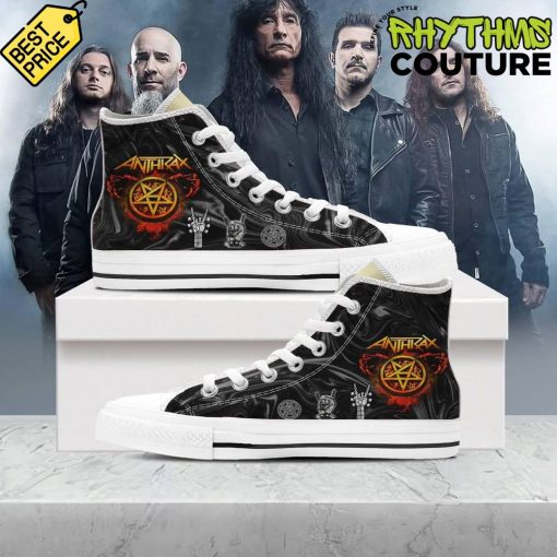 Anthrax Special Edition High Top Canvas Shoes