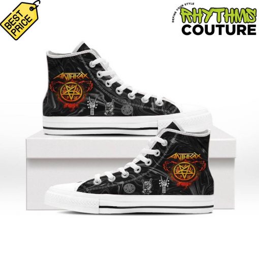 Anthrax Special Edition High Top Canvas Shoes