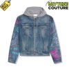 Arcane LOL Jinx Special Edition Hooded Denim Jacket