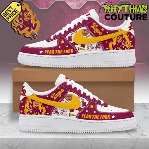 Arizona State Sun Devils Fear The Fork Air Force 1 Sneaker