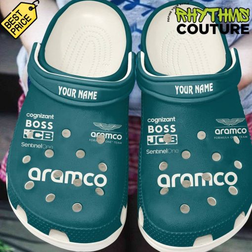 Aston Martin Cognizant F1 Racing Team Personalized Crocs Shoes