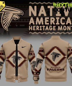 Atlanta Falcons Native American Heritage Special Edition Baseball Jacket