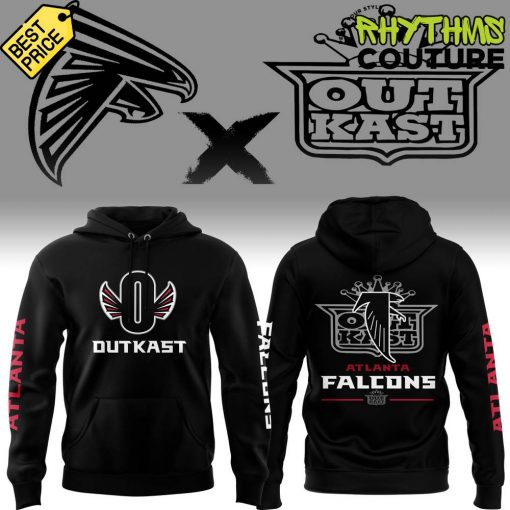 Atlanta Falcons x Outkast Special Edition Black Hoodie