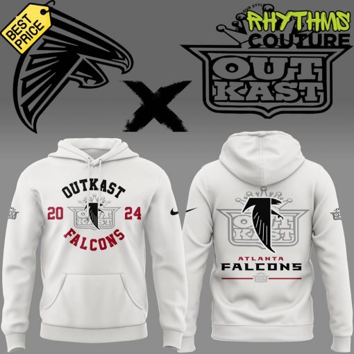 Atlanta Falcons x Outkast Special Edition White Hoodie