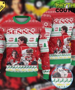 Ayrton Senna McLaren F1 Team Ugly Christmas Sweater