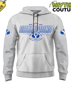 BYU Cougars Alamo Bowl Champions Grey Hoodie